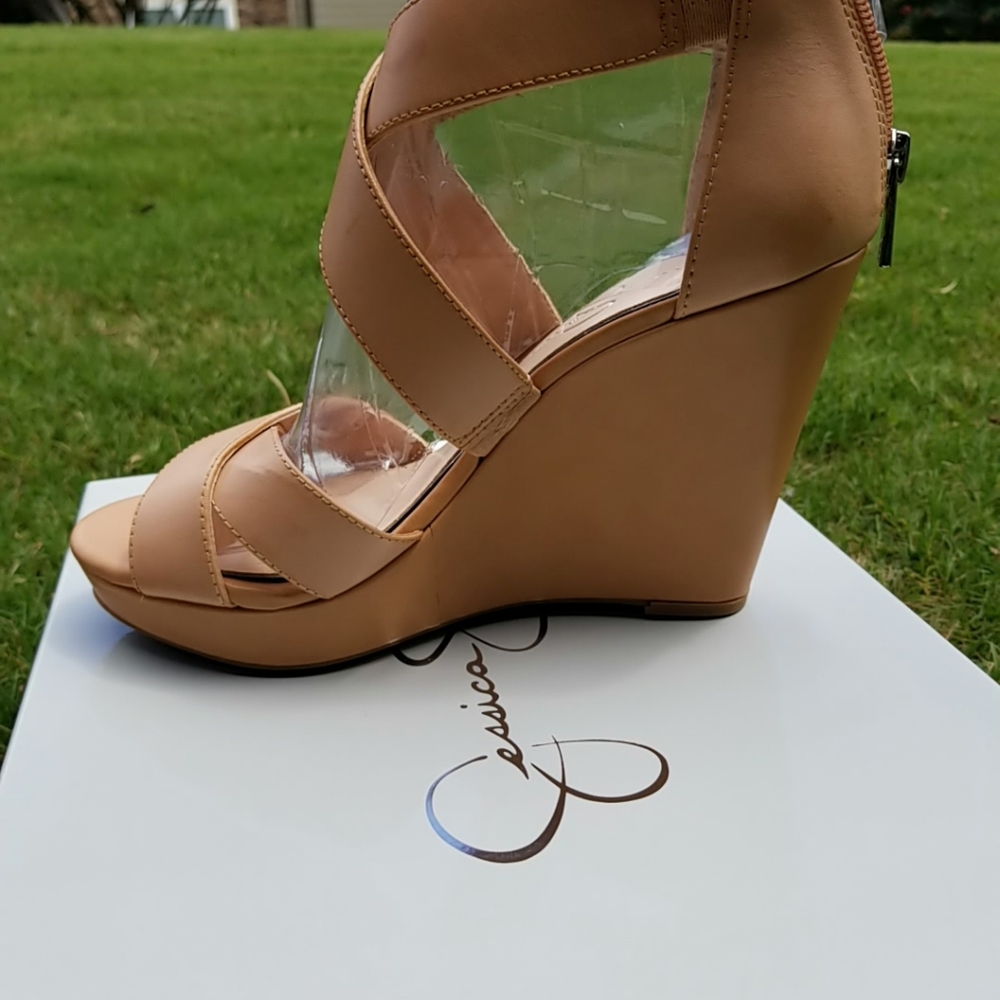 Jessica Simpson wedges